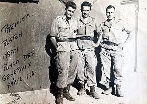 9 EME HUSSARDS 1 ER ESCADRON ALAIN RINGUEDE DU COTE DU TELAGH A LA FERME BOURJON (13)